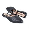 Price Shoes Baletas Tejida Moda Mujer 302V114NEGRO