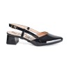 Priceshoes Zapatos Ejecutivo puntudo en Charol para Mujer 9721209NEGRO