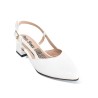 Priceshoes Zapatos Ejecutivo puntudo en Charol para Mujer 9721215TALCO