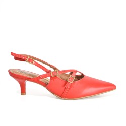 Price Shoes Tacones Kitten Heel Mujer 0221122-885ROJO