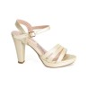Price Shoes Sandalias Tacones Mujeres 542896Champana