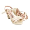 Price Shoes Sandalias Tacones Mujeres 542896Champana