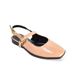 Price Shoes Baletas Mule Charol Mujer 182BE911AMARETTO