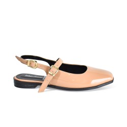 Price Shoes Baletas Mule Charol Mujer 182BE911AMARETTO