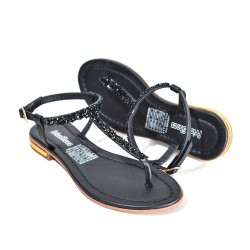 Priceshoes Sandalias Planas Mujeres 482Samaranegro