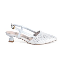 Price Shoes Zapatos  puntudo de tacón para Mujer 4822507PLATA
