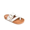 Price Shoes Sandalias Planas Hebilla Mujer 462OLIVIA-02TALCO