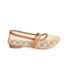 Price Shoes Baletas Mary Jane Malla Mujer 462JC024MIEL