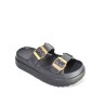 Price Shoes Sandalias Doble Hebilla Mujer 922SM217NEGRO