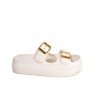 Price Shoes Sandalias Doble Hebilla Mujer 922SM217BEIGE