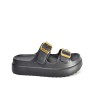 Price Shoes Sandalias Doble Hebilla Mujer 922SM217NEGRO