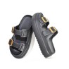 Price Shoes Sandalias Doble Hebilla Mujer 922SM217NEGRO