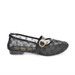 Price Shoes Baletas Mary Jane Malla Mujer 462JC024NEGRO