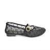 Price Shoes Baletas Mary Jane Malla Mujer 462JC024NEGRO