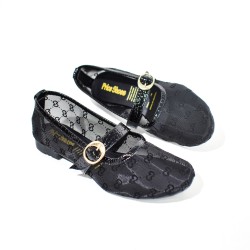 Price Shoes Baletas Mary Jane Malla Mujer 462JC024NEGRO