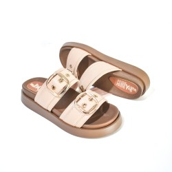 Price Shoes Sandalias Confort Hebillas Mujer 982503BEIGE