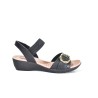 Price Shoes Sandalias Confort Hebilla Mujer 652CP087NEGRO