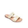 Price Shoes Sandalias Planas Trenza Mujer 692502CHAMPANA