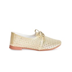 Price Shoes Mocasines Perforados Mujer 892BOLICHEROCHAMPANA