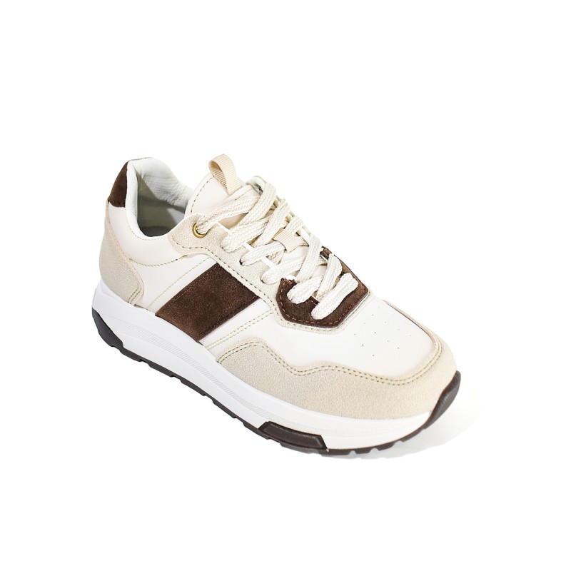 Price Shoes Tenis Urbanos Walking Mujer 822843BEIGE