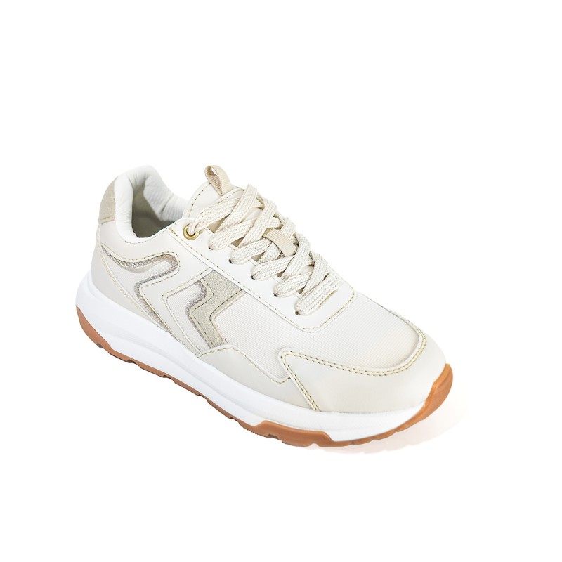 Price Shoes Tenis Urbanos Walking Mujer 822741BEIGE