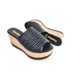 Price Shoes Plataformas Corcho Mujer 462JC026NEGRO