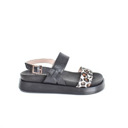 Price Shoes Sandalias Plataforma Animal Mujer 982599NEGRO