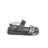 Price Shoes Sandalias Plataforma Animal Mujer 982599NEGRO