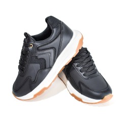 Price Shoes Tenis Urbanos Walking Mujer 822741NEGRO