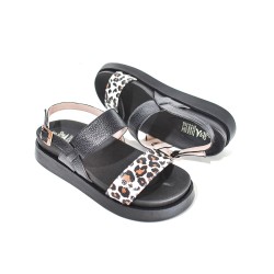 Price Shoes Sandalias Plataforma Animal Mujer 982599NEGRO