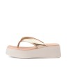 Price Shoes Plataforma para Mujer 0228530-100DORADO