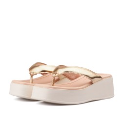 Price Shoes Plataforma para Mujer 0228530-100DORADO