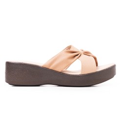 Price Shoes Sandalias Confort para Mujer 862C-04NUDE