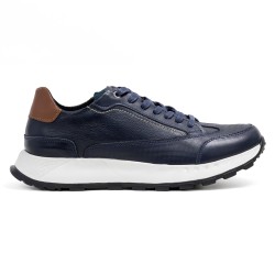 Sky Walk Tenis Urbanos en Cuero para Hombre 66311175-0AZUL