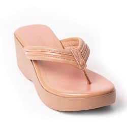 Price Shoes Plataformas Beira Rio para Mujer 0228455-305NUDE