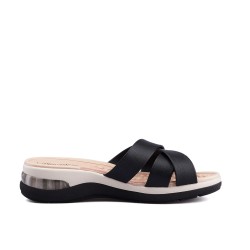 Price Shoes Sandalia Confort para Mujer 0227183-100NEGRO