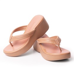 Price Shoes Plataformas Beira Rio para Mujer 0228455-305NUDE