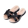 Price Shoes Sandalia Confort para Mujer 0227183-100NEGRO