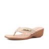 Sandalia para dama Beira Rio 0228527-103CREMA