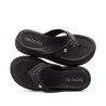 Sandalia playera para mujer Beira Rio 0228537-102NEGRO