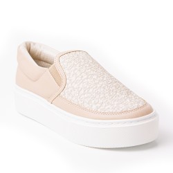 Price Shoes Tenis Moda para Mujer 962DN35BEIGE