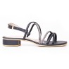 Priceshoes Sandalias Planas para mujer 902M131NEGRO