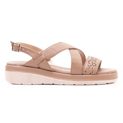 Price Shoes Sandalias Confort para Mujer 6029262TABACO
