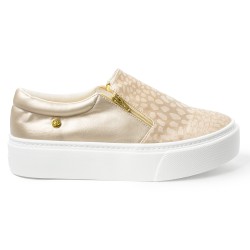 Price Shoes Tenis Moda Mujer 882VS011CHAMPANA