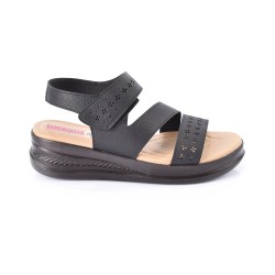 Priceshoes Sandalias Confort Casual Mujeres 4724207NEGRO