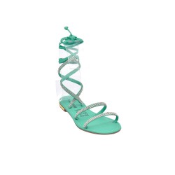 Price Shoes Sandalias Planas Mujer 802907Verde