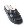 Price Shoes Sandalia Plataforma Para Mujer 382S031NEGRO