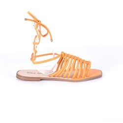 Price shoes Sandalias Planas Mujer 302A121Naranja