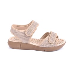 Price Shoes Sandalia Confort Mujeres 0227142-118BEIGE