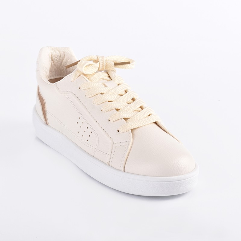 Priceshoes Tenis Moda Mujeres 4222353BEIGE